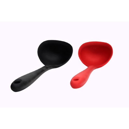 Silicone Ladle Cooking/Soup Spoon, Heat Resistant Non-Stick Spoon