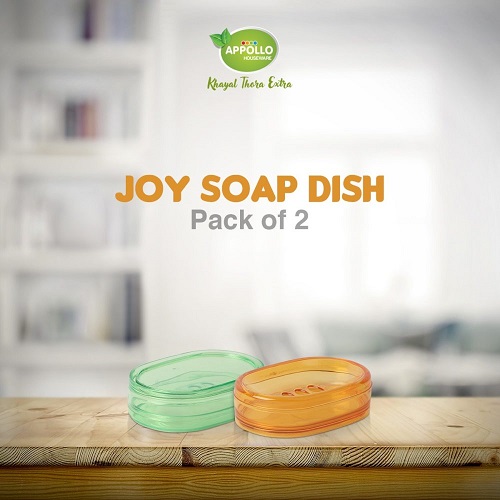 Appollo Joy Soap Dish – Pack of 2