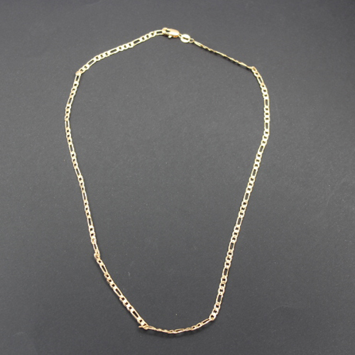 Necklace, Aureate Figaro Chain, Luxurious Jewelry, Fancy Jewelry