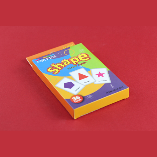 Flashcards for Kids, Early Learning Educational Cards, Educational Flashcards, Shape Flashcard.