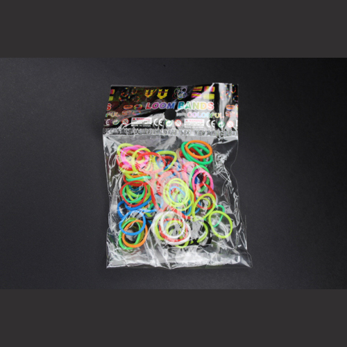 Loom Bands, Rubber Band Craft Making Kit, Colored Rubber Bands DIY Pack, Assorted Colors loom Bands