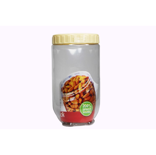 Toplock Food Storage Container, Twist Top Airtight Food Storage, Round Jar