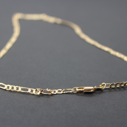 Necklace, Aureate Figaro Chain, Luxurious Jewelry, Fancy Jewelry