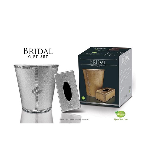 Bridal Gift Set (Dustbin with Tissue box holder)