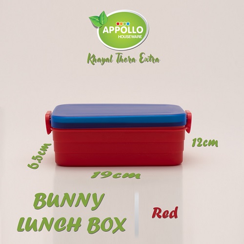 Bunny Lunch Box Model-3 (Pack of 2)
